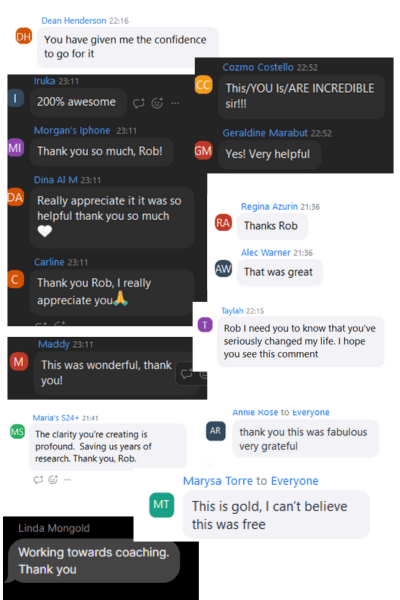 rob dial coaching workshop